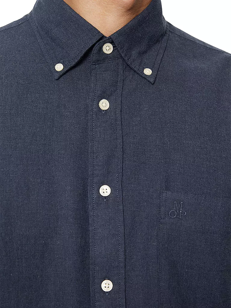 MARC O'POLO Hemd blau