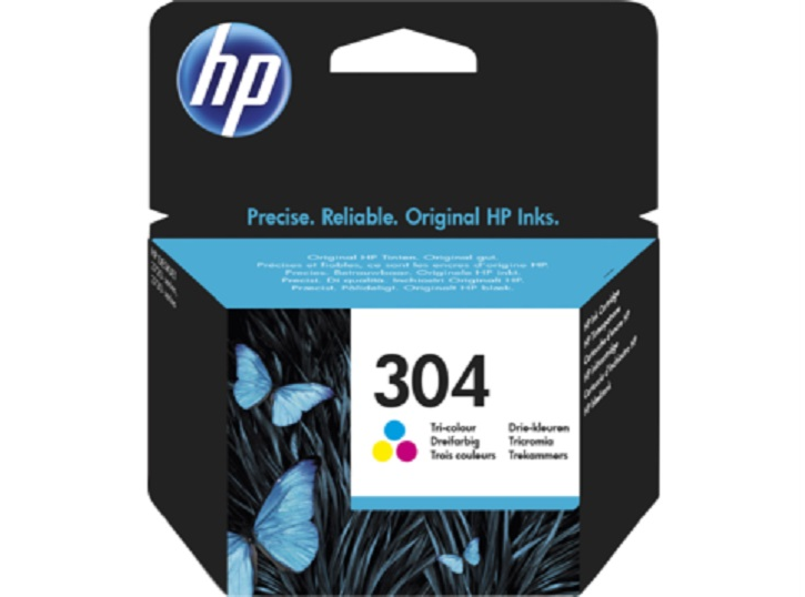 TINTEIRO ORIGINAL HP N9K05AE#301 TRI 304