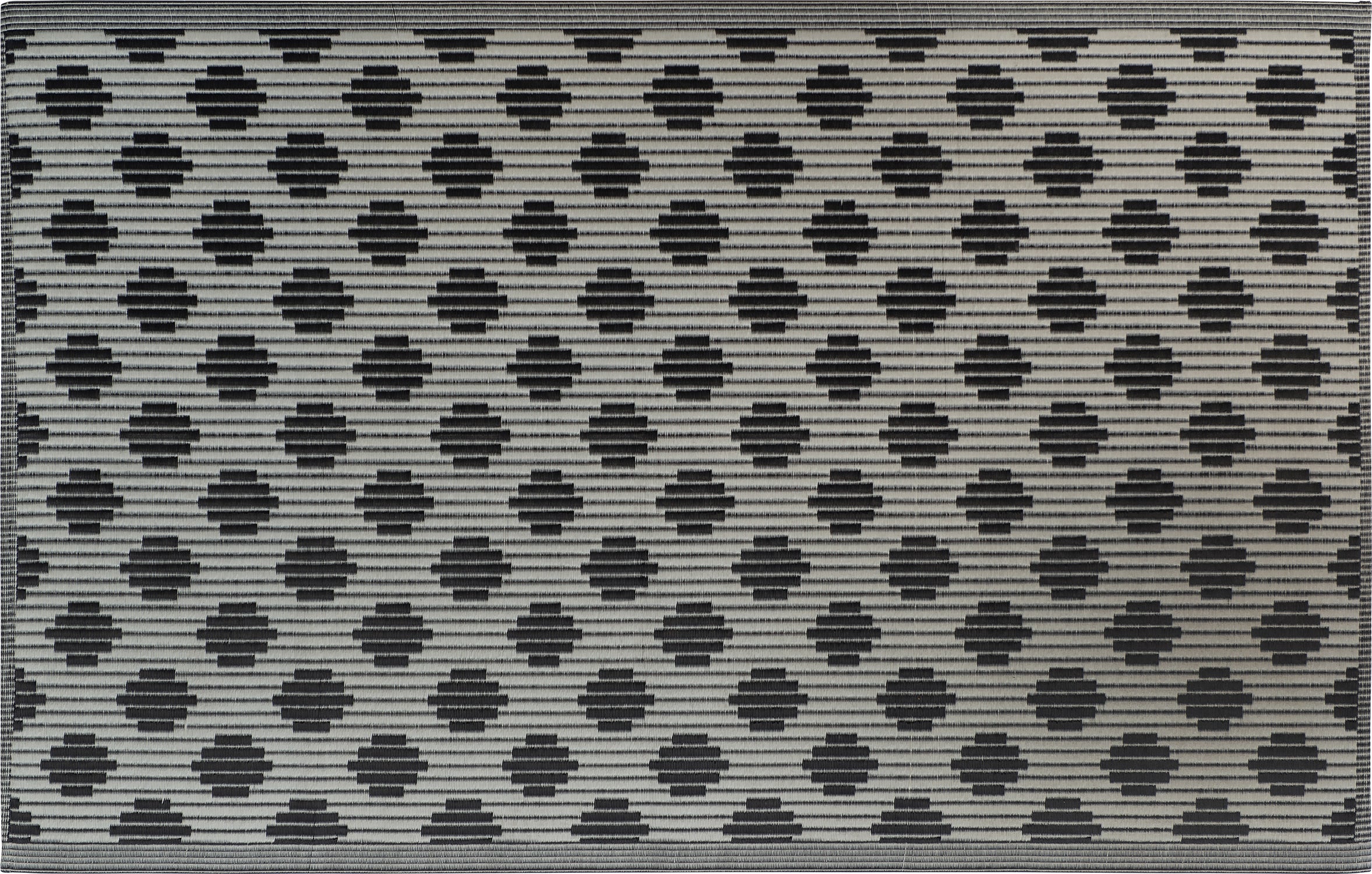 Intratuin buitenkleed antraciet / crème 180 x 120 cm
