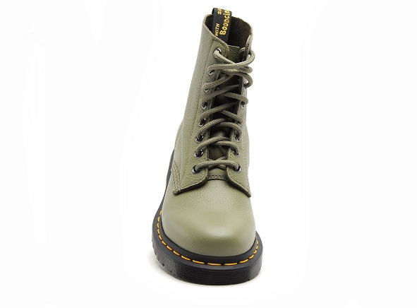 Dr martens boots bottine plates femme pascal virginia kaki