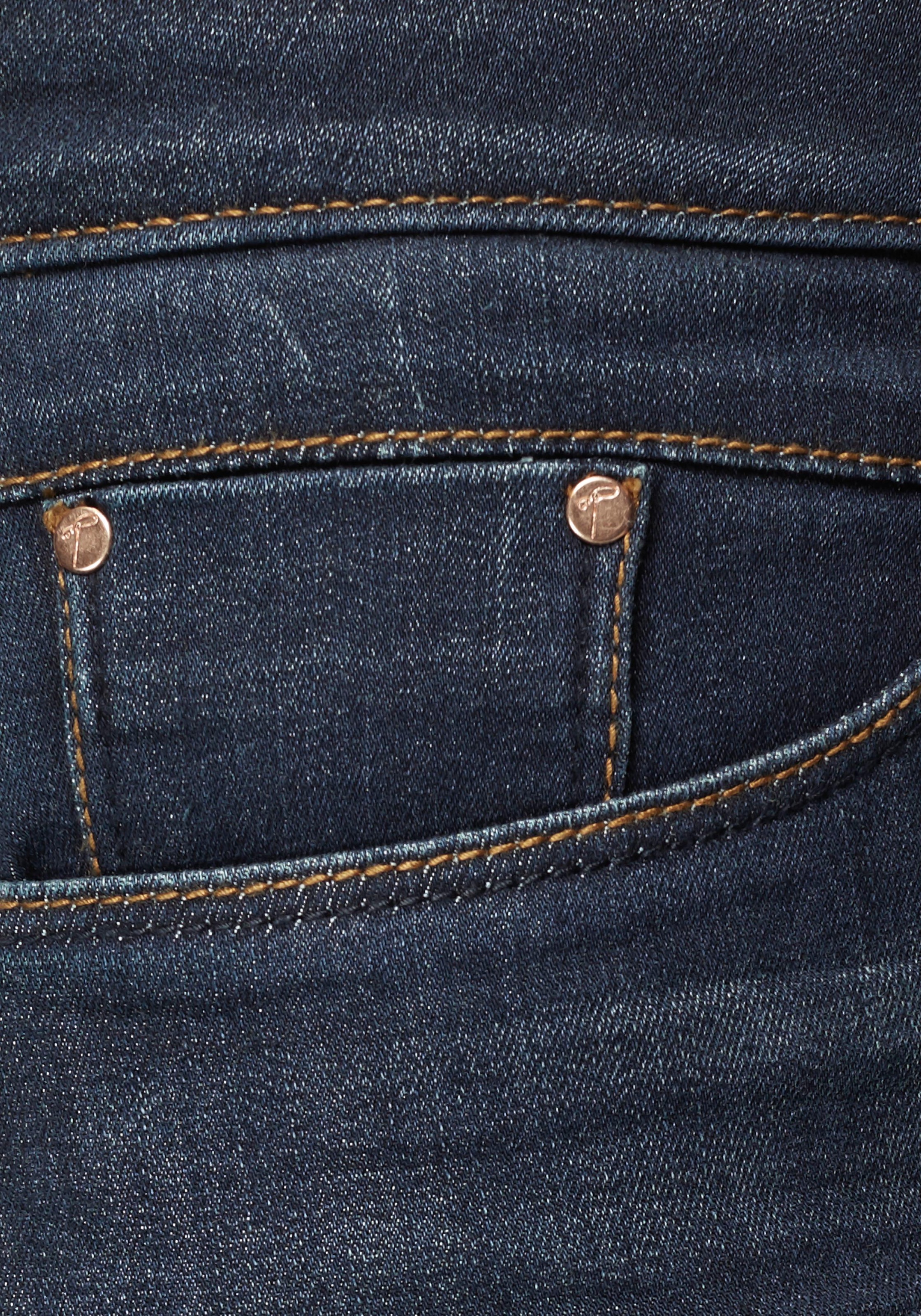 TOM TAILOR Skinny-fit-Jeans , in figurbetonter 5-Pocket-Form