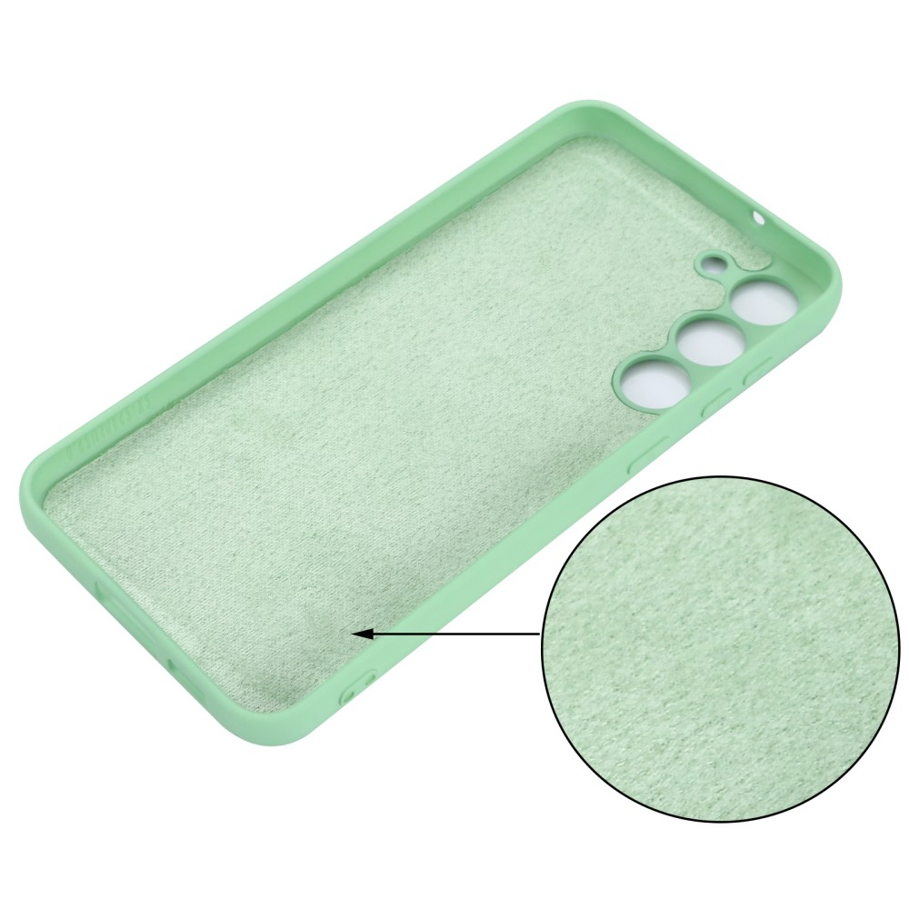 Samsung Galaxy S23 5G Silikon Case Hülle - Grün