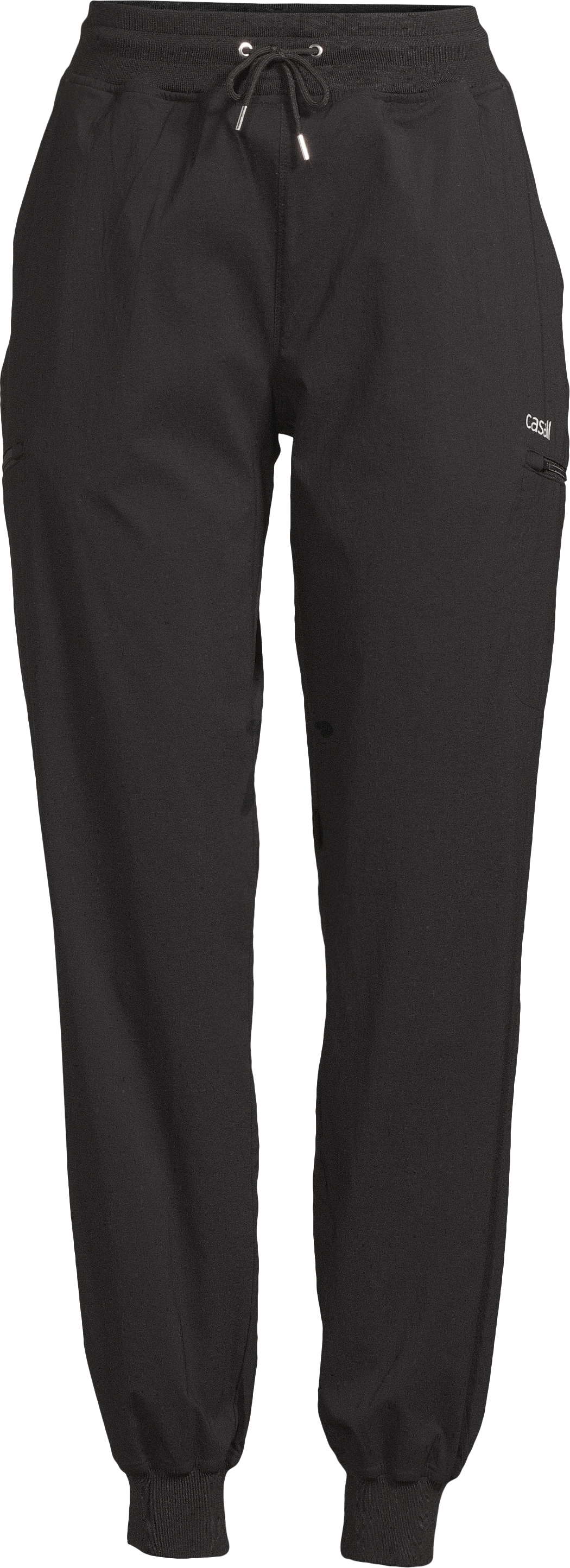 Step Woven Pants Dame Black