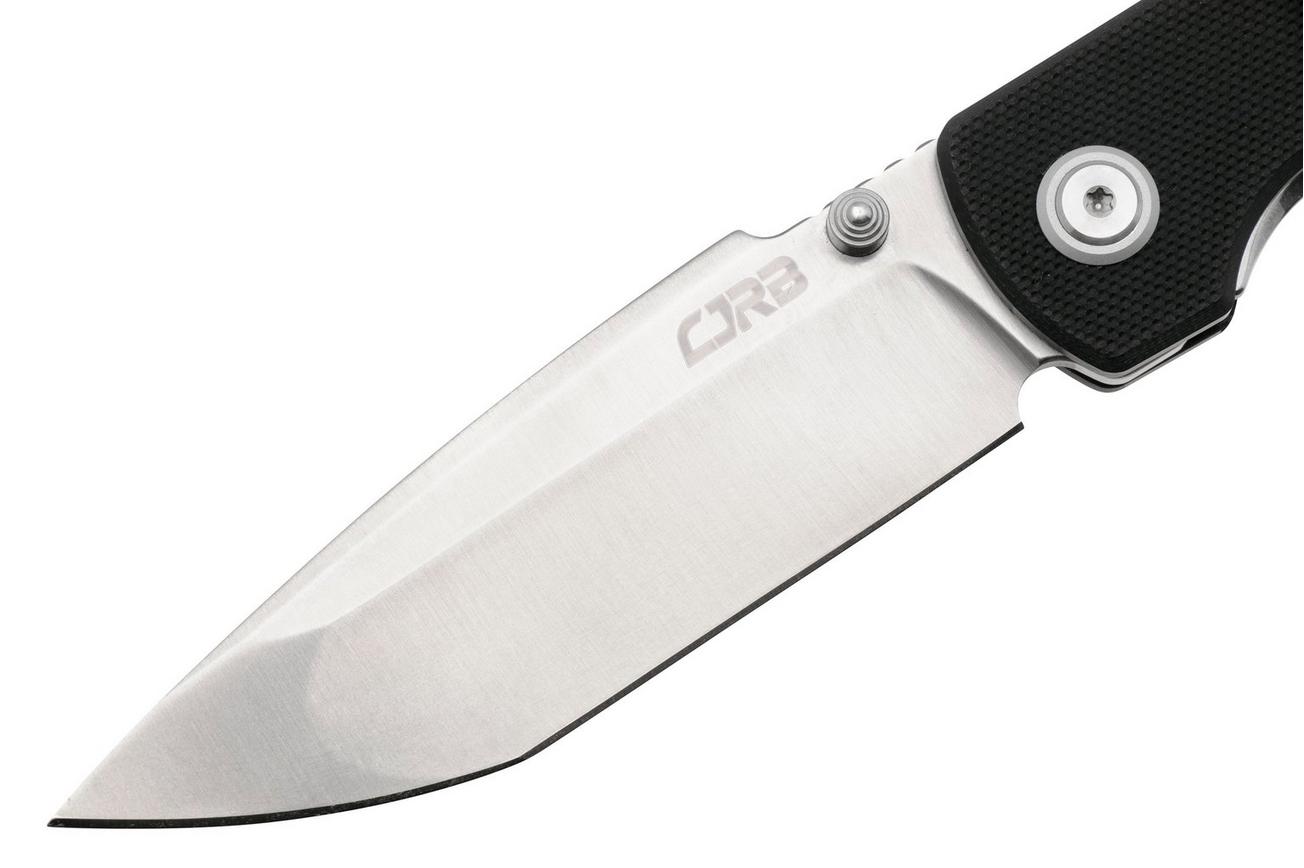 CJRB Nova J1937-BK, Satin AR-RPM9, Black G10, zakmes