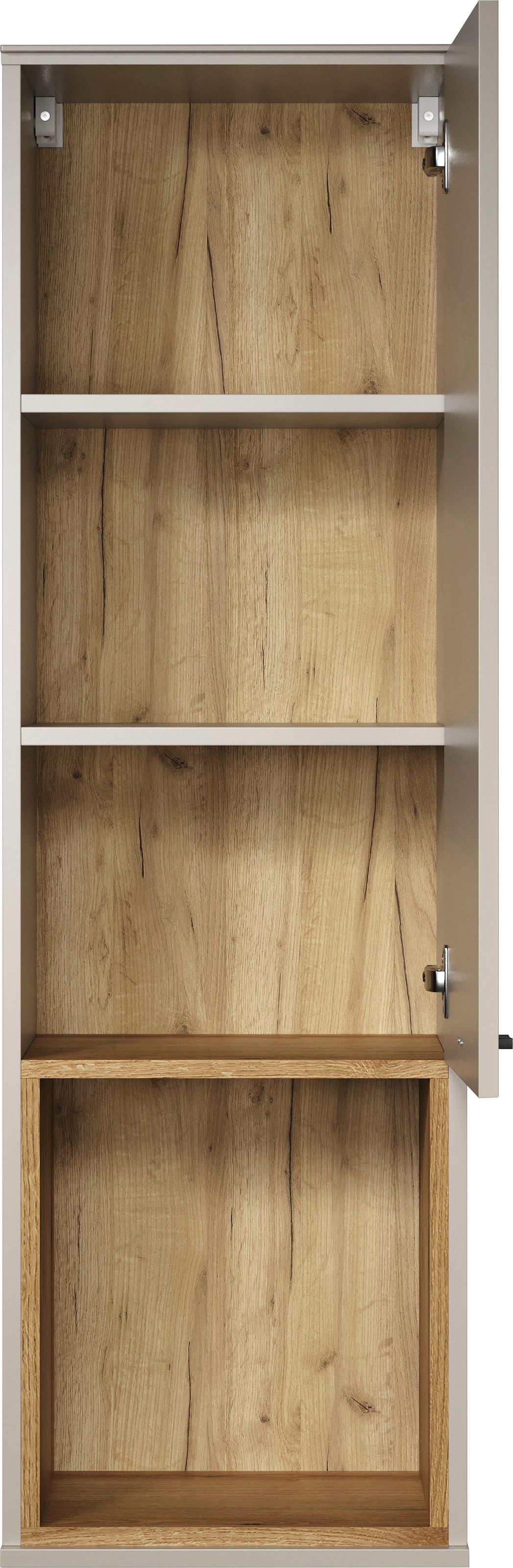 PLACES OF STYLE Hängevitrine »San Pedro« 1 Stk. tlg. Hängeschrank, 1 Tür, 1 Fach & Soft-Close - (B/T/H) 40/37/130 cm