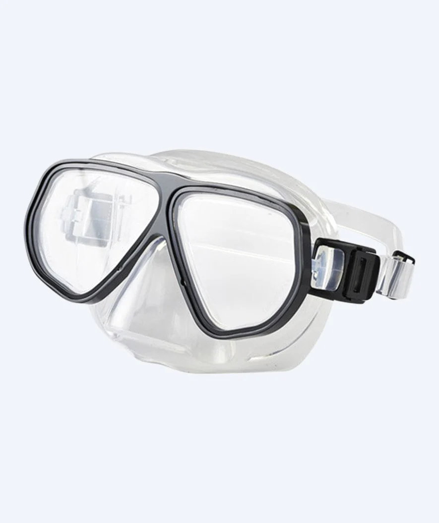 Primotec dykkermaske med styrke - M100 Vista ( 1.0 til  4.0) - Sort