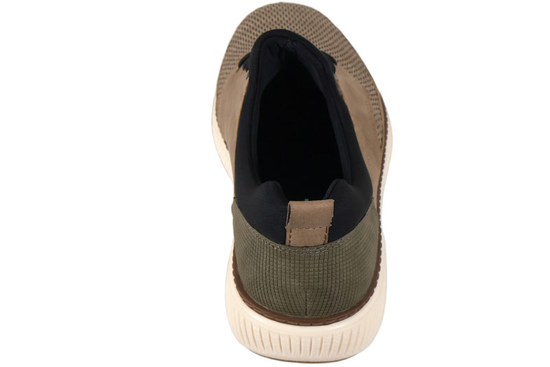 RIEKER SKO I BEIGE TEKSTIL