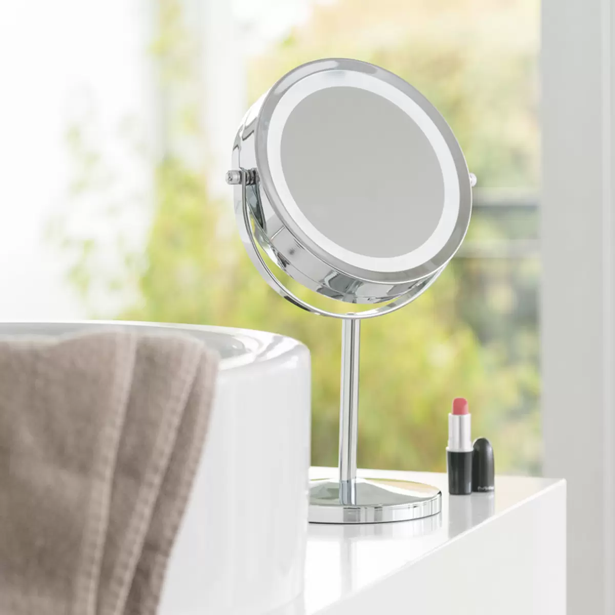 Kosmetikspiegel CM840 Medisana Silber