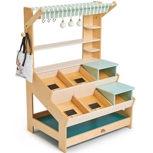 Tender leaf toys marktkraam