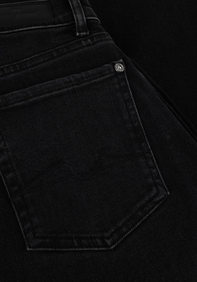 grijze 7 for all mankind wide jeans lotta luxe vintage topline with raw cut