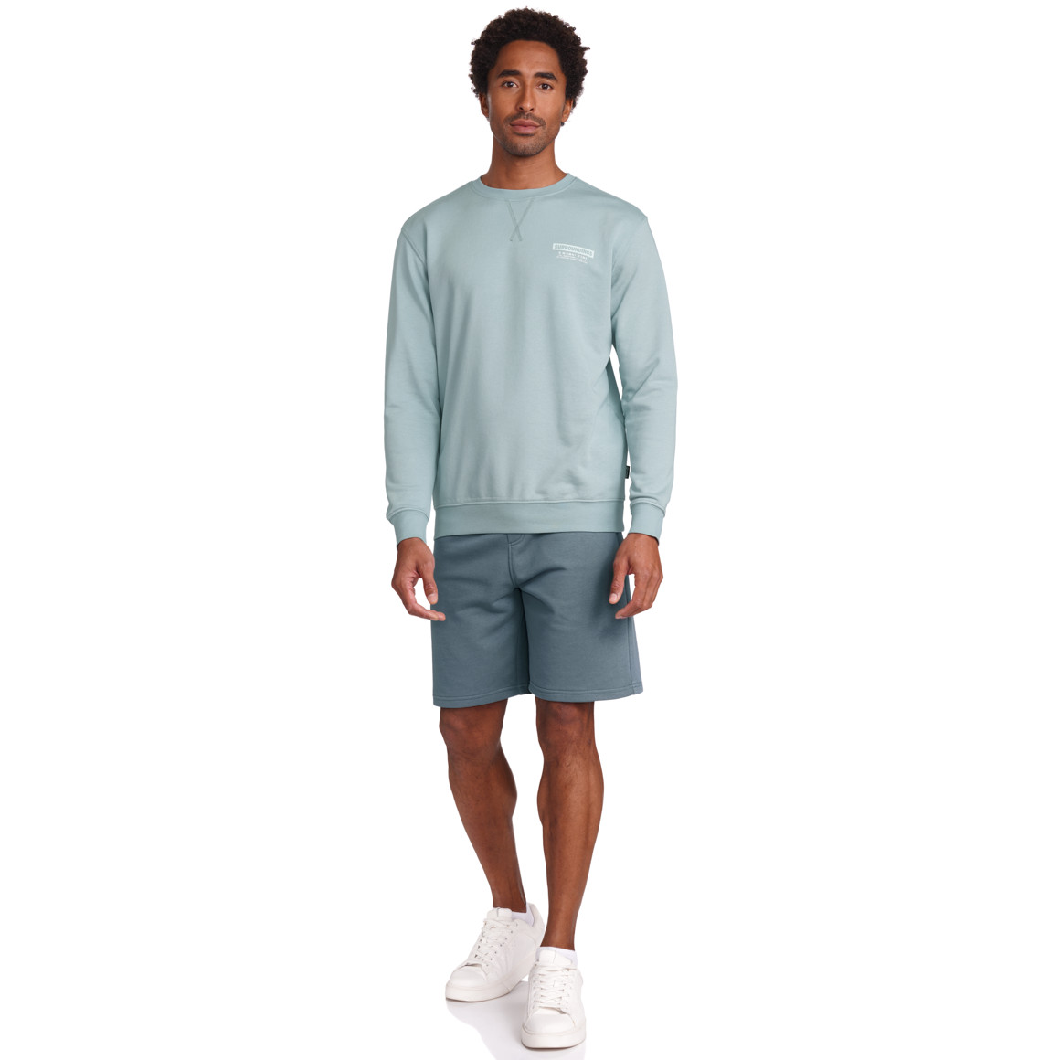 VanVaan Herren Sweatshorts mit Tunnelzug grau
