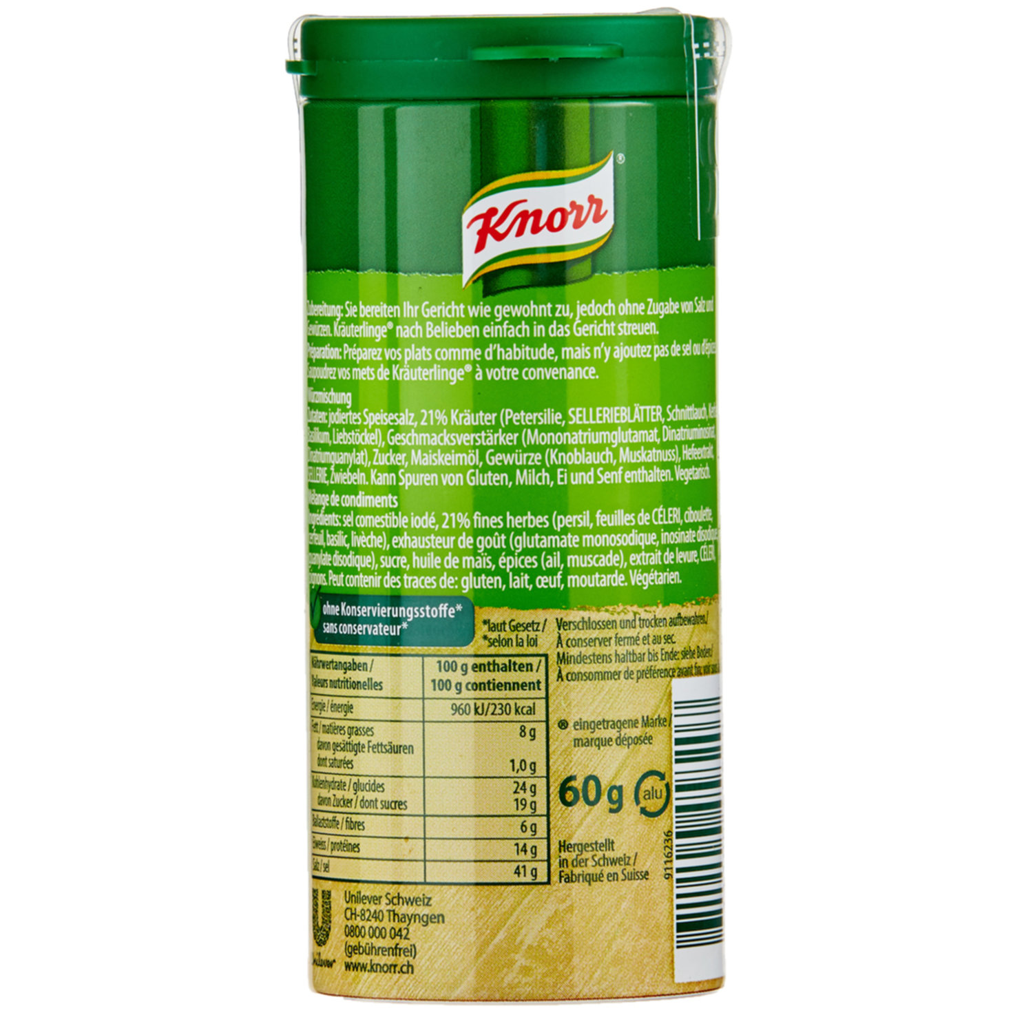 Knorr Kräuterlinge Frühlingskräuter
