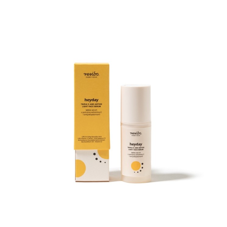 Resibo Heyday light face Serum met triple Vitamine C en antioxidanten 30 ml