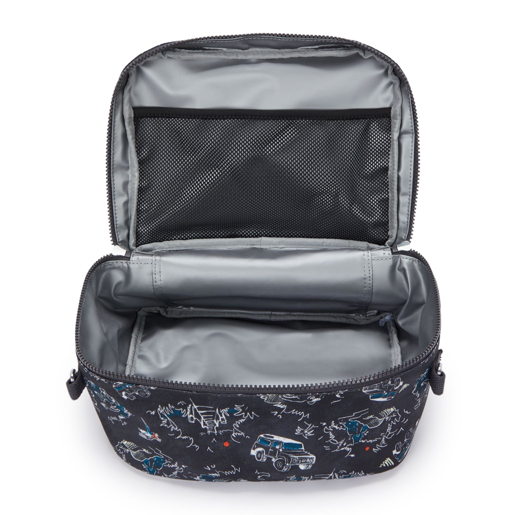 MIYO Sac repas moyen avec pochette de maintien pour trolley - Jungle Fun Race