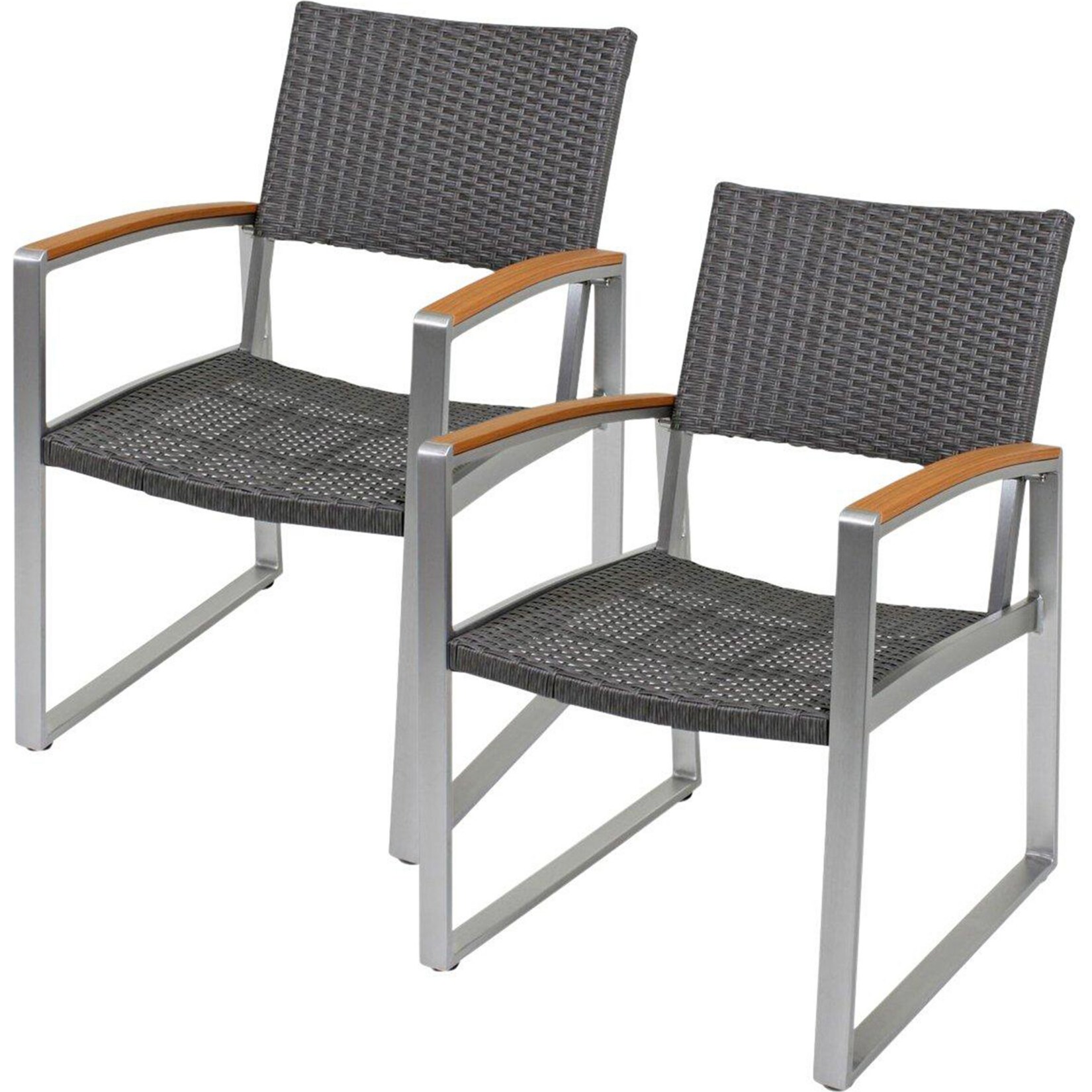 7tlg. Alu Tischgruppe Garten Sitzgruppe Lounge Set Gartenmöbel Sitzgarnitur