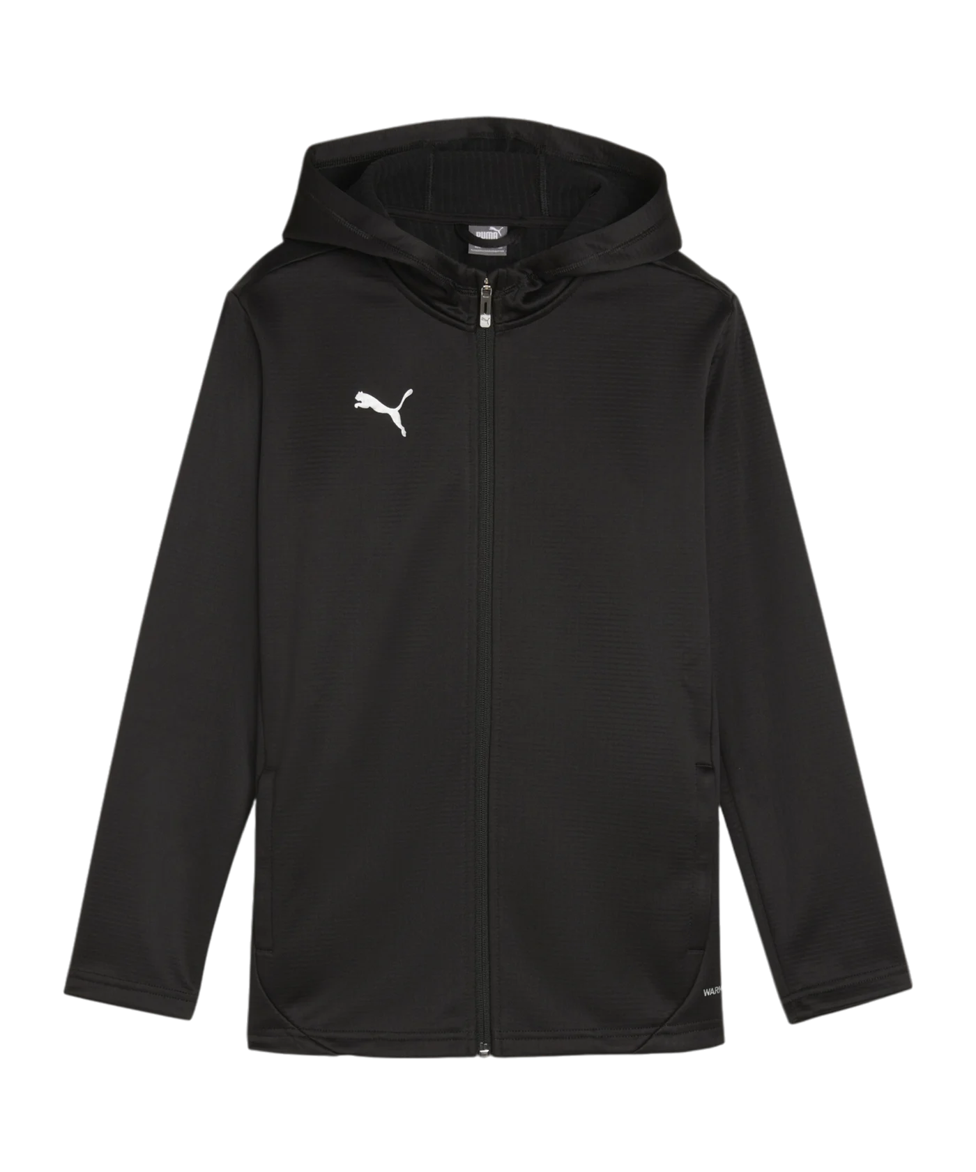 PUMA teamFINAL Trainingsjacke Kids Schwarz Silber F03