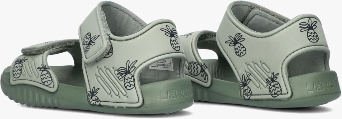 LIEWOOD groene liewood sandalen blumer sandals