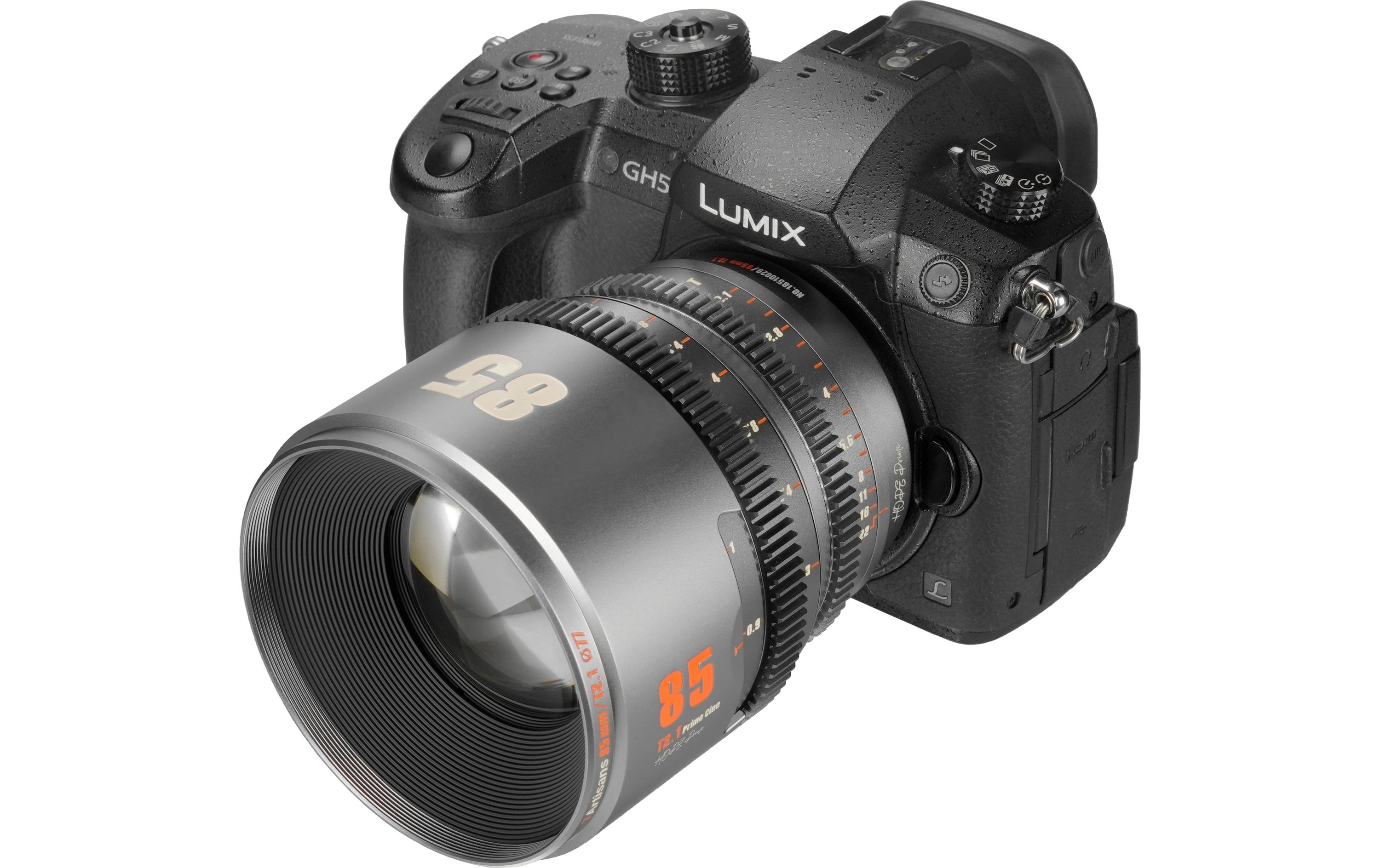 Festbrennweite 85mm T/2.1 – MFT<br>Kompaktes, leichtes Objektiv für Kameras mit Super35-Sensoren
