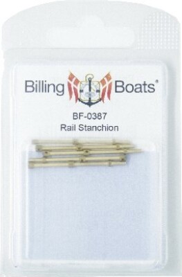 Gelænderstøtter 38Mm 2H /5 - 04-Bf-0387 - Billing Boats