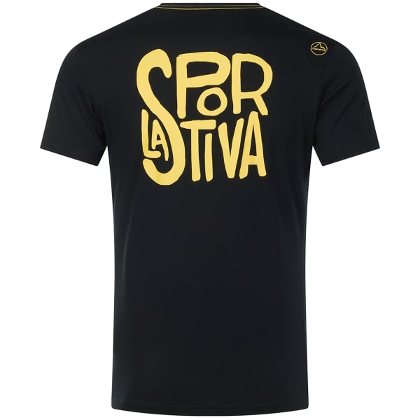 T-shirt escalade LA SPORTIVA BACK LOGO T-SHIRT M BLACK