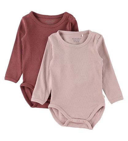 Minymo Bodies l/ä - 2er-Pack - Violet Ice