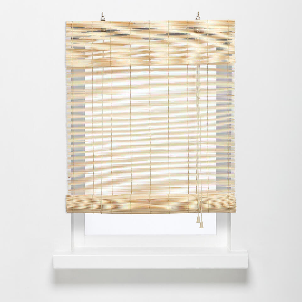 Rolgordijn Bamboe Naturel 120x220 cm