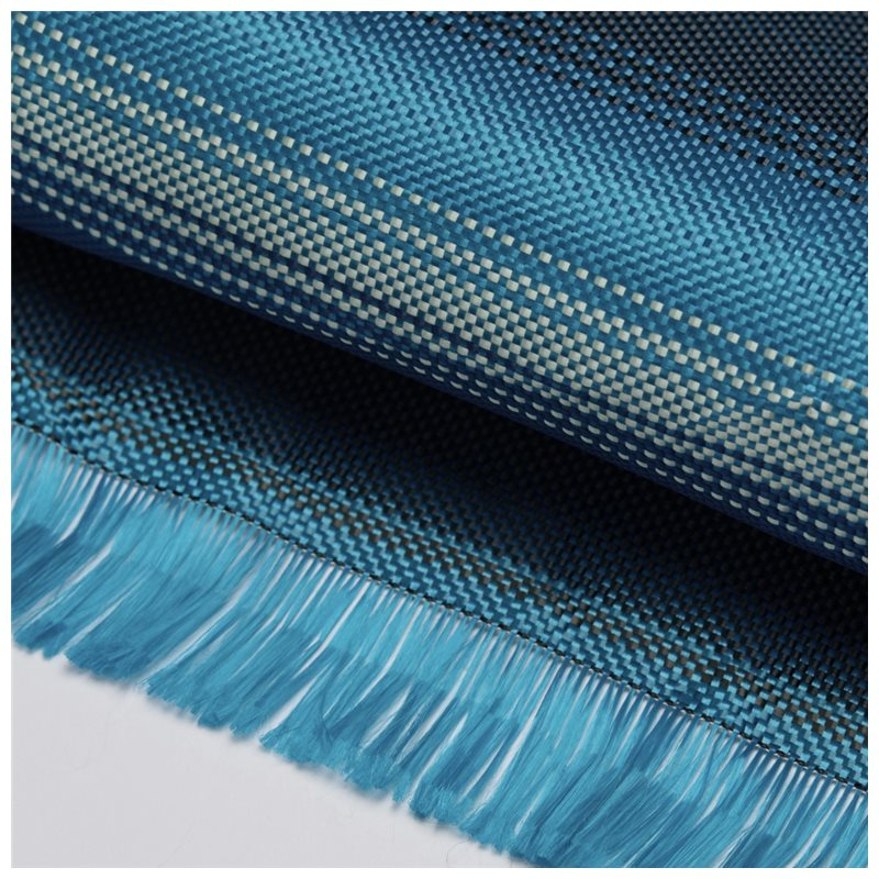 iPhone 17 Pro Max MagEZ Fushion Weaving MagSafe Aramid Schutzhülle (KI1703MPM) - Moonrise (Blau / Schwarz)