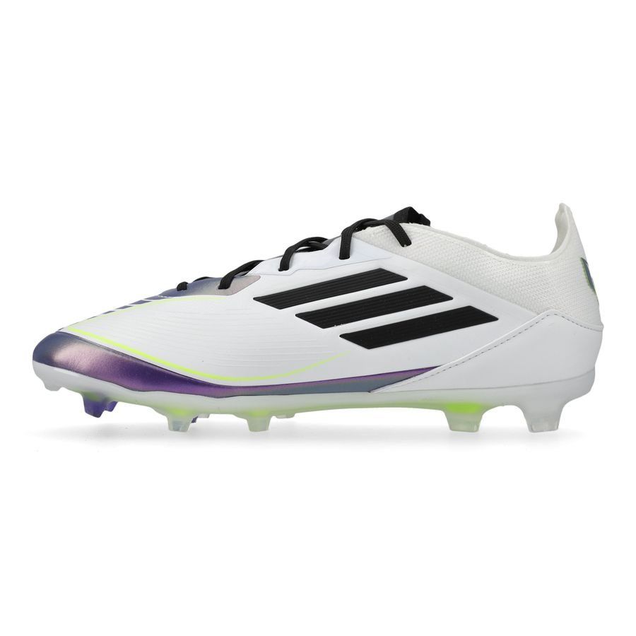 adidas F50 Messi Pro FG Triunfo Estelar - Blanc/Noir/Violet Enfant