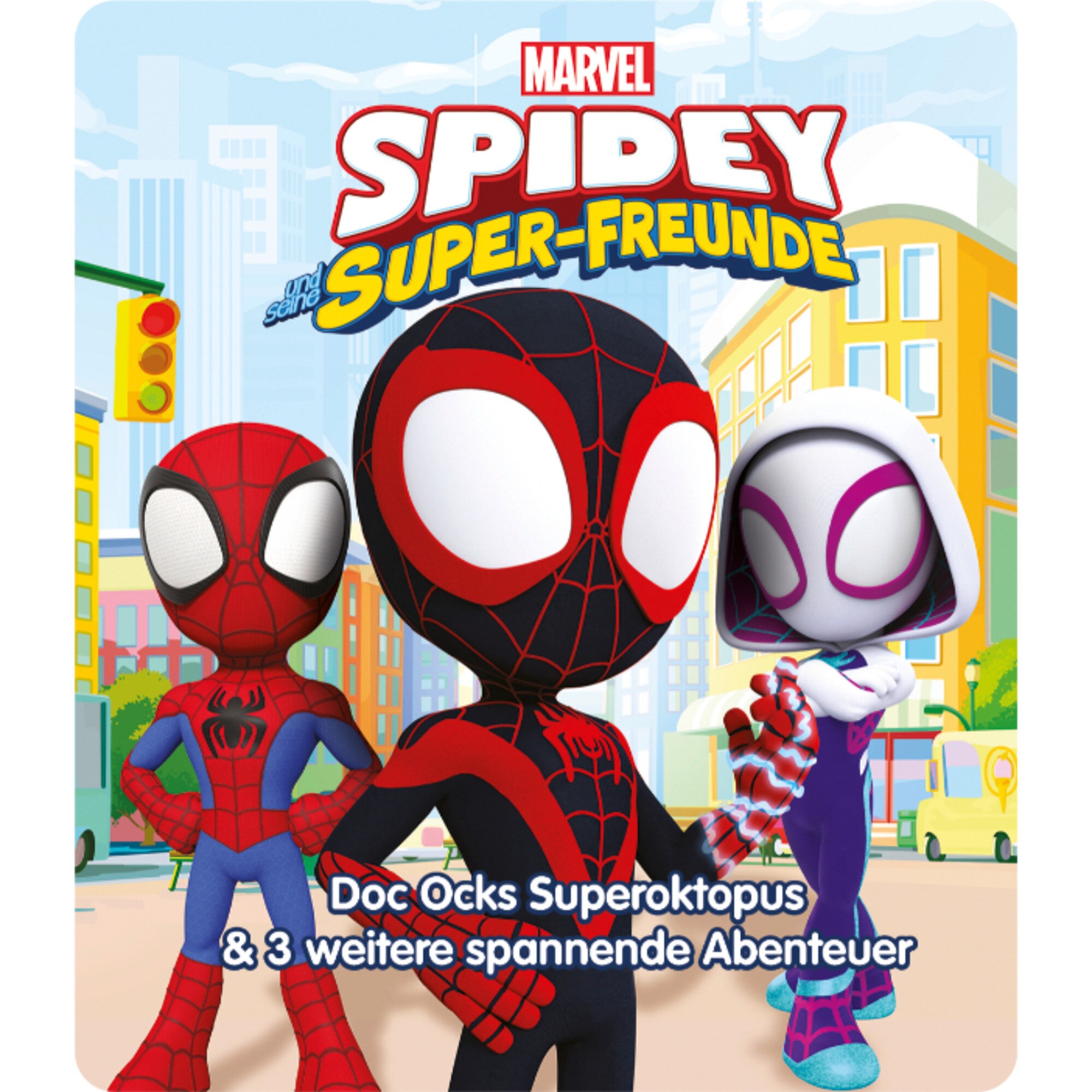 Tonies Spielfigur Marvel Spidey & seine Super-Freunde - Doc Ocks Superoktopus & 3 weitere spannende Abenteuer