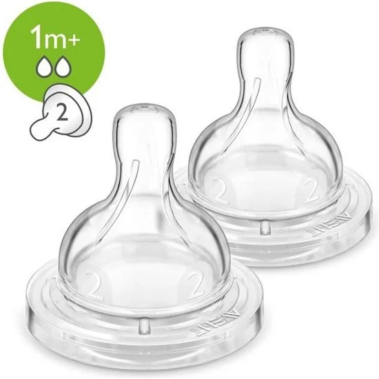 Tétines Anti-colic   Blanc        Débit lent   de               Philips AVENT