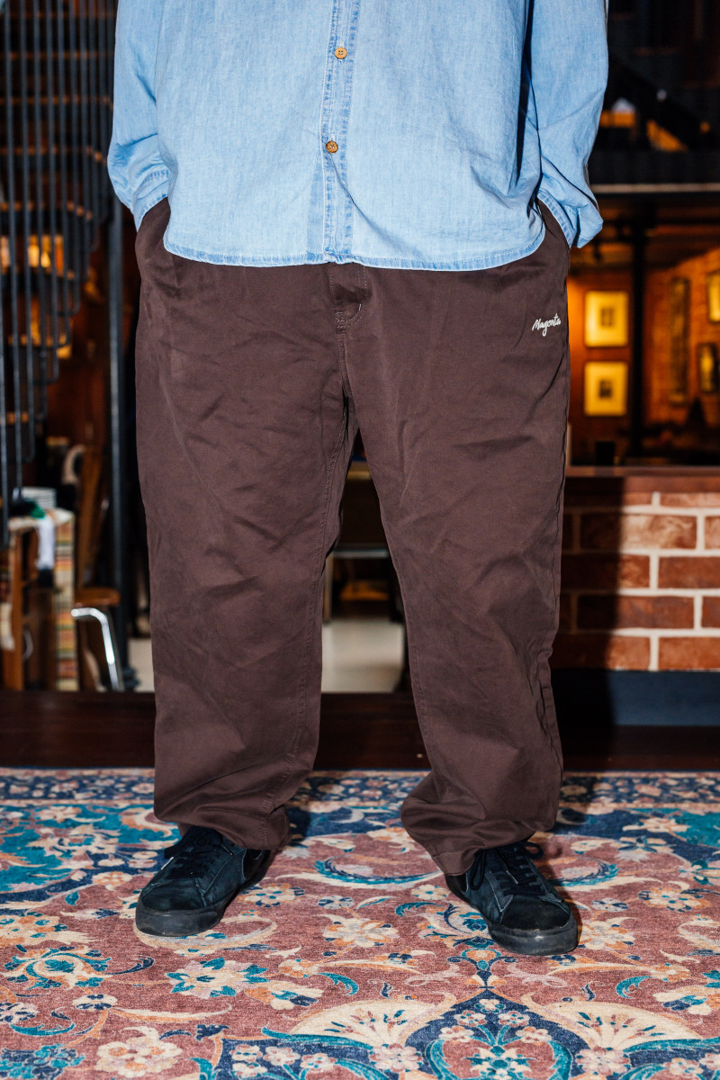 Pantalon chino Corleone - Marron