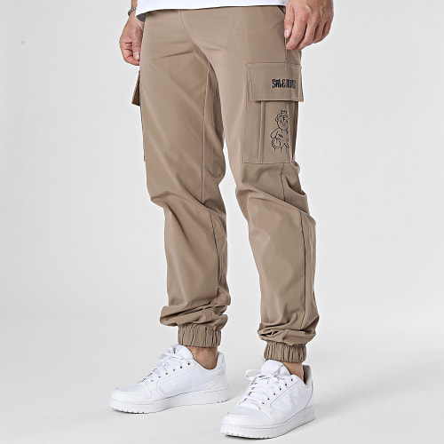 Pantalon Cargo Nounours King Beige Noir