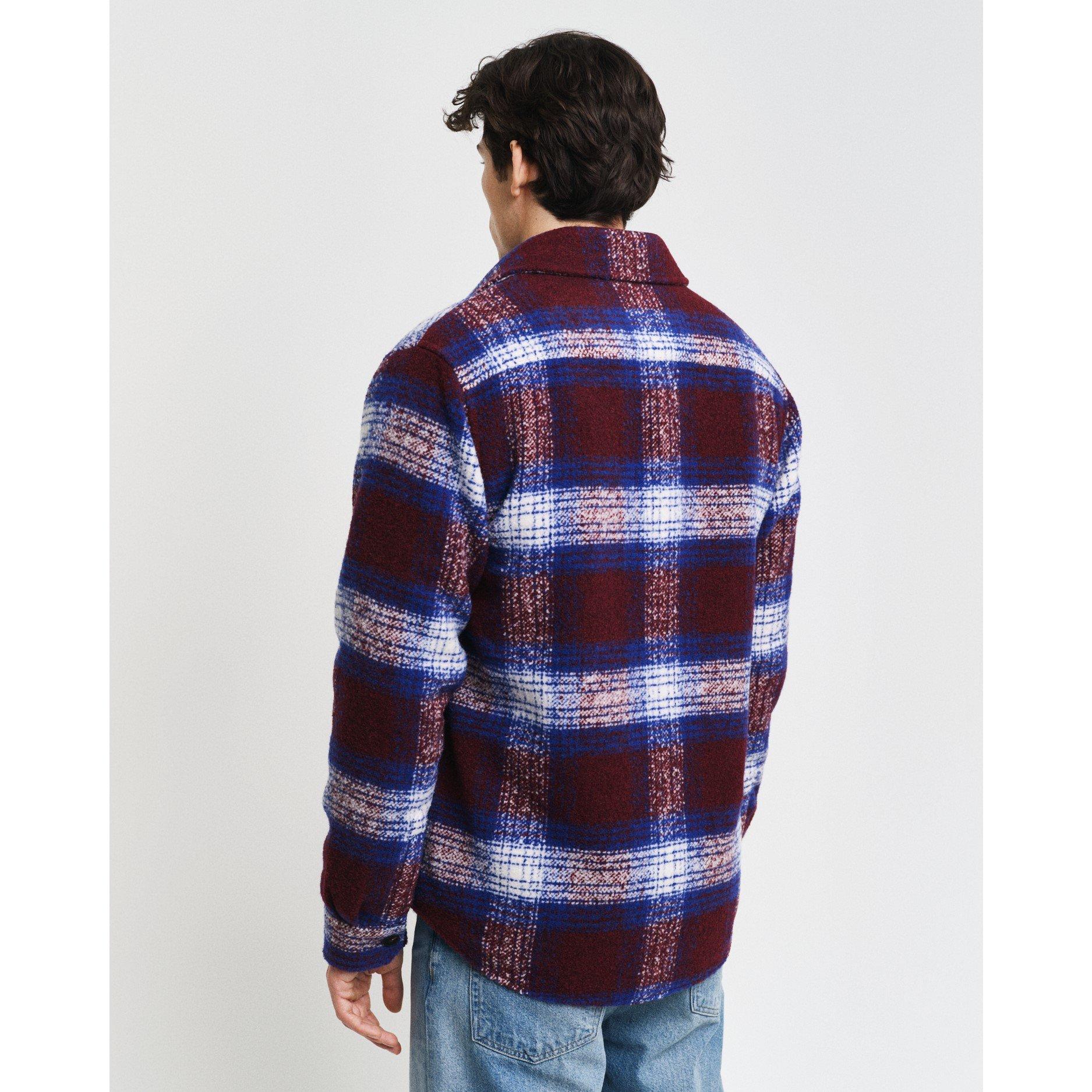 Gant Check Wool Overshirt
