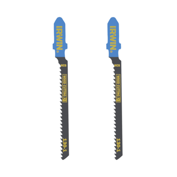 Irwin decoupeerzaagblad T-aansluiting voor PVC / plexiglas - 2 stuks