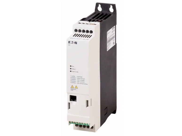 Eaton DE1-343D6FN-N20N, Sort, Hvid, IP20, -10 - 60 °C, -40 - 70 °C, 380 - 480 V, 50 - 60 Hz