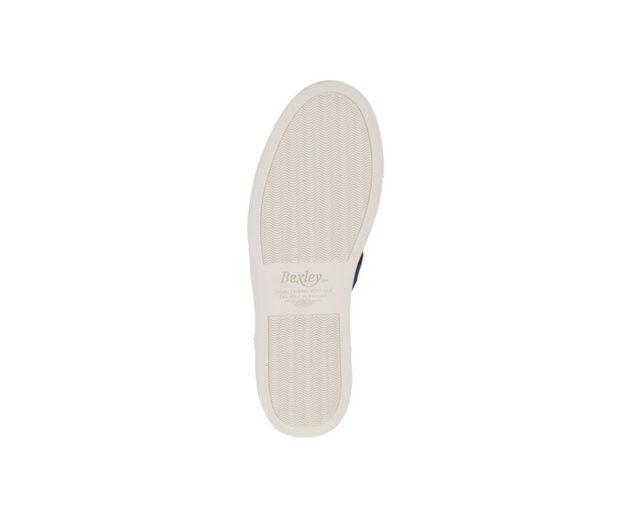 Sneakers homme Blanc Bleu et Rouge - MAYWOOD II