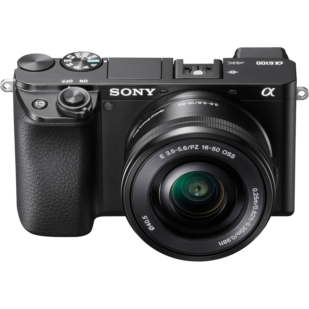 Sony Alpha A6100 systemkamera + 16-50 mm f/3.5-5.6 Power Zoom-objektiv