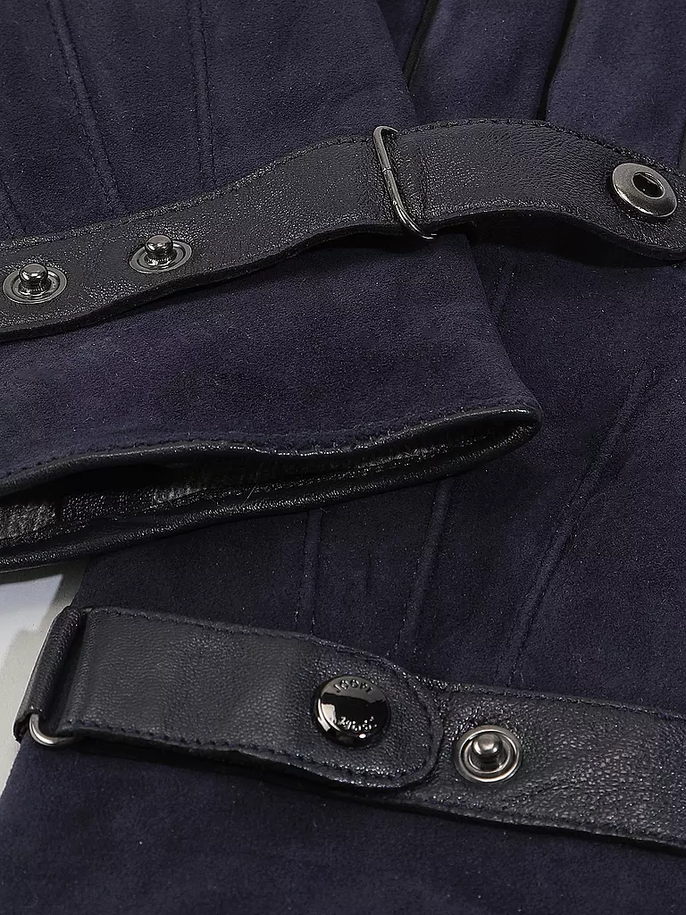 JOOP Lederhandschuhe blau