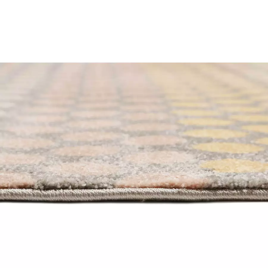 Esprit Kurzflorteppich Spotted Stripe taupegelbrosa