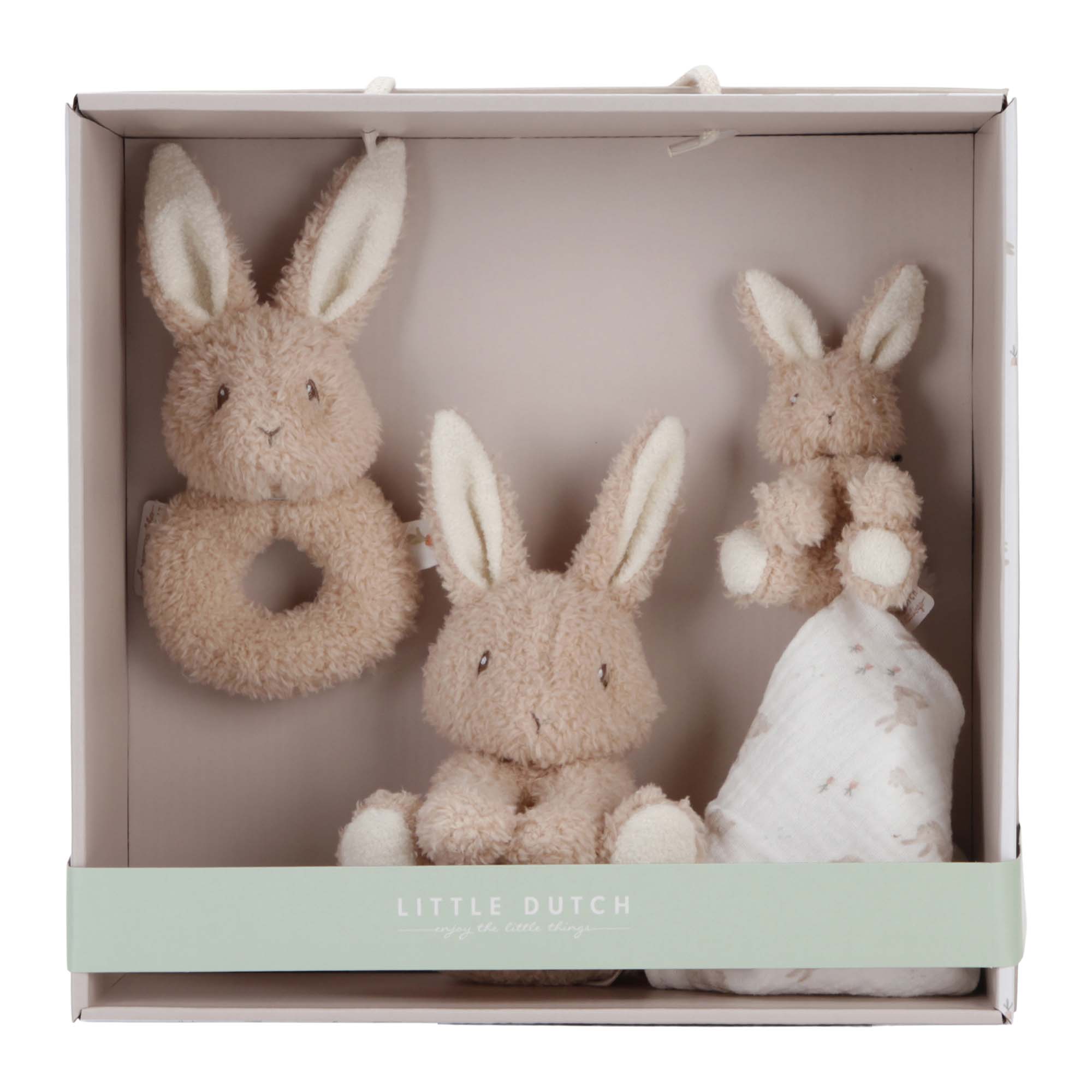 Little Dutch Baby Bunny Giftset beige