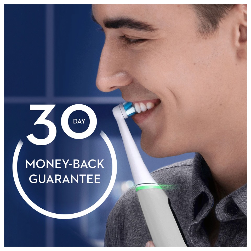 Oral-B - iO6S Grå Opal Elektrisk Tandbørste
