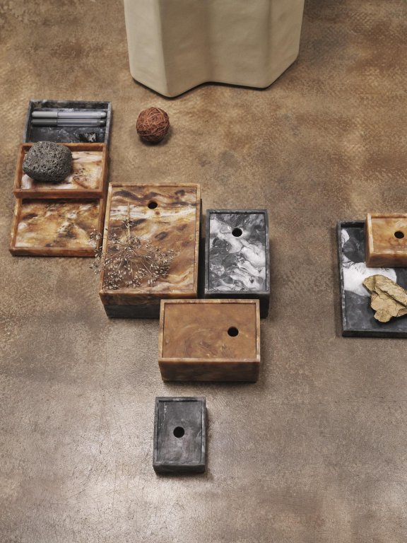 Ferm Living Mist Box 10x15 opberger Charcoal