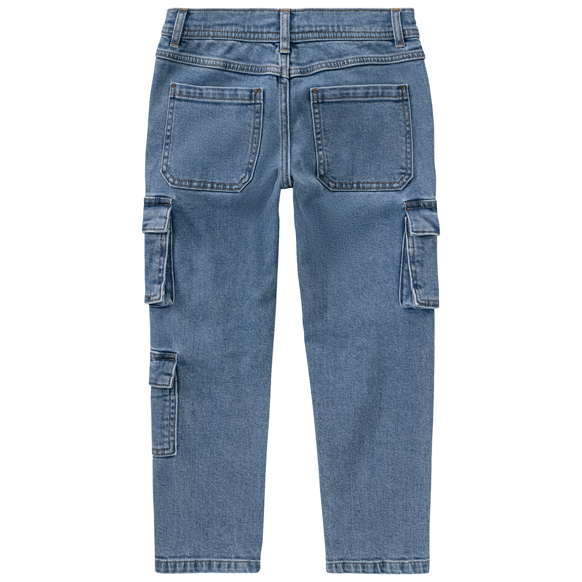 Topolino Jungen Cargo-Jeans mit verstellbarer Taille hellblau