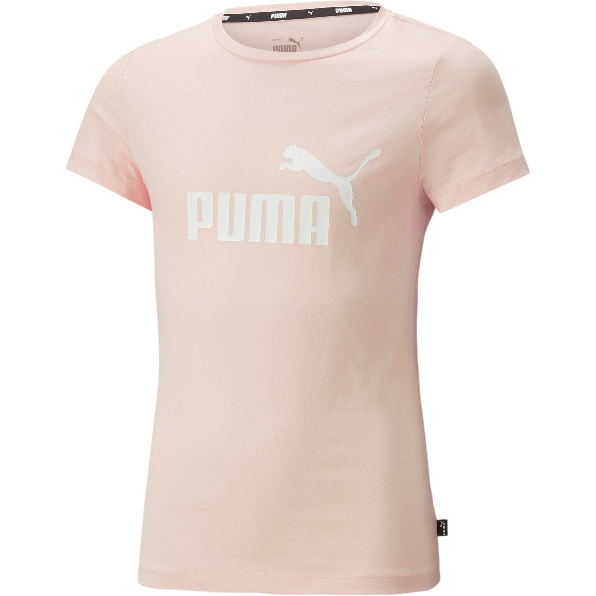 Puma Essentials Logo T-Shirt Mädchen rose dust