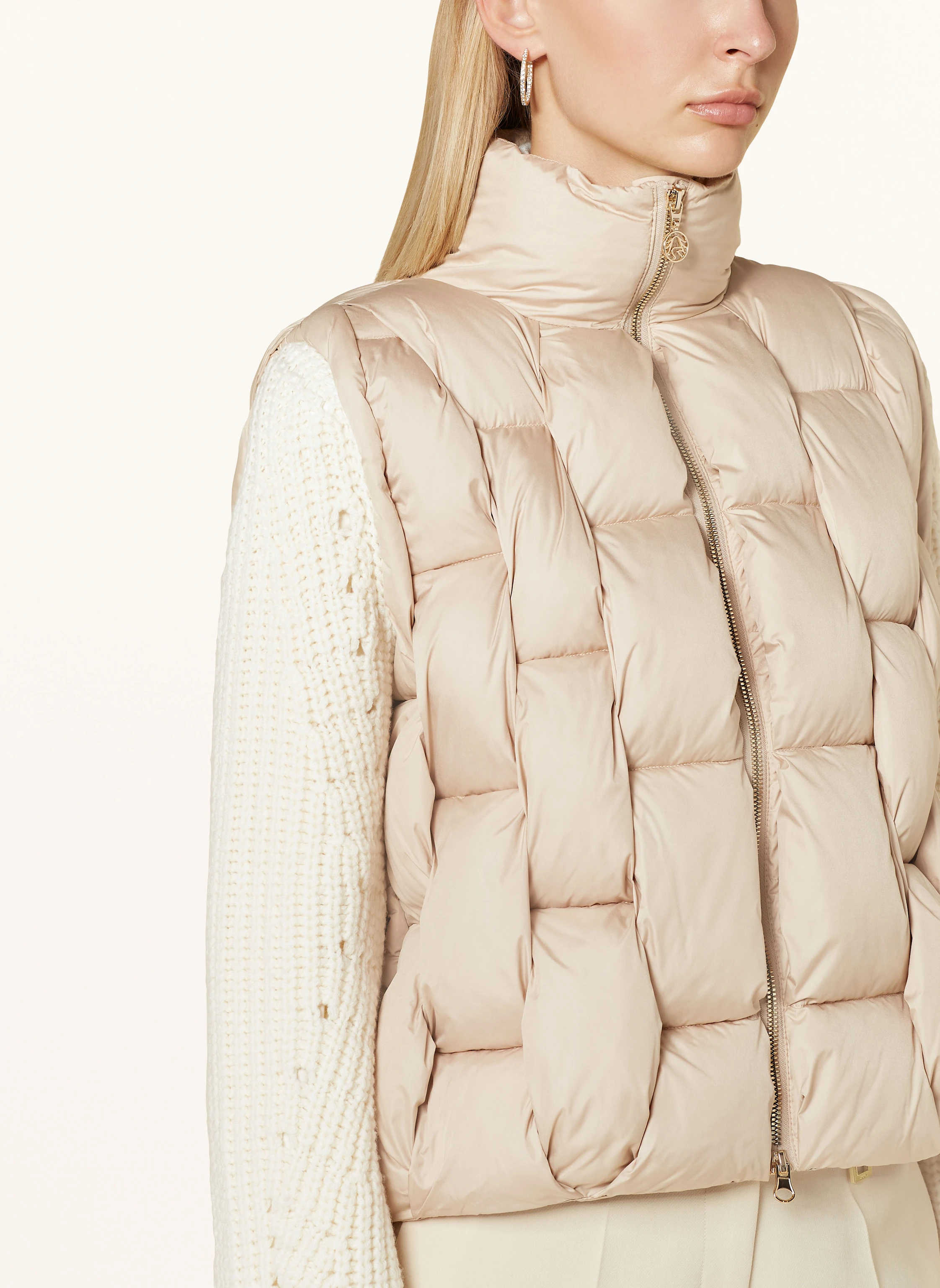 SPORTALM Steppjacke im Materialmix