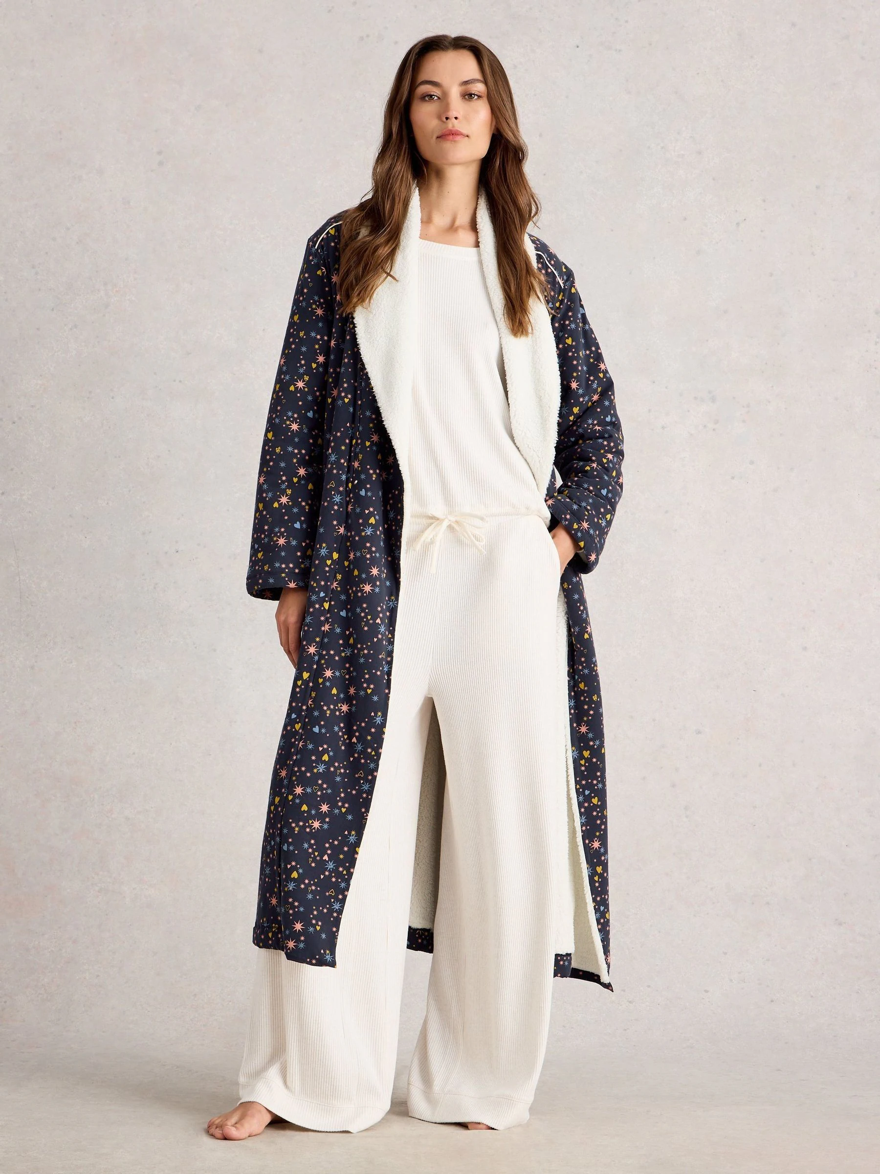 White Stuff Ava Lined Dressing Gown