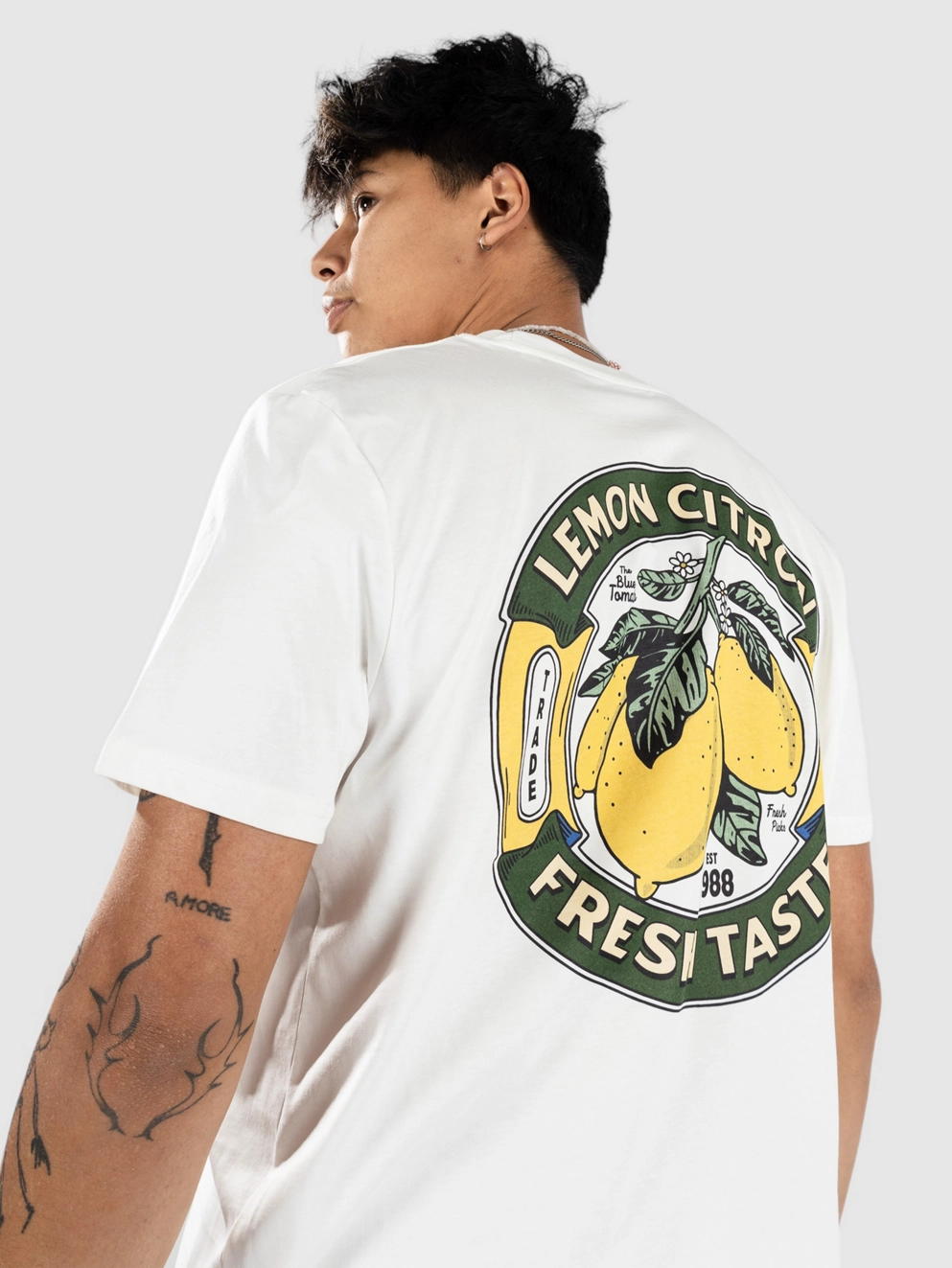 Blue Tomato Lemon Citron T-Shirt off white