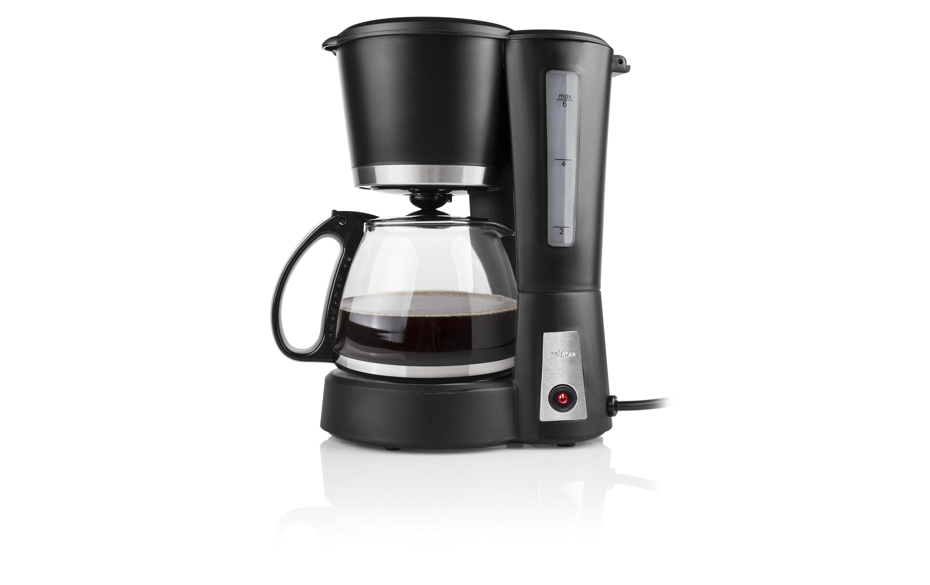 Filterkaffeemaschine CM-1233 Schwarz/SilberKaffeeautomat