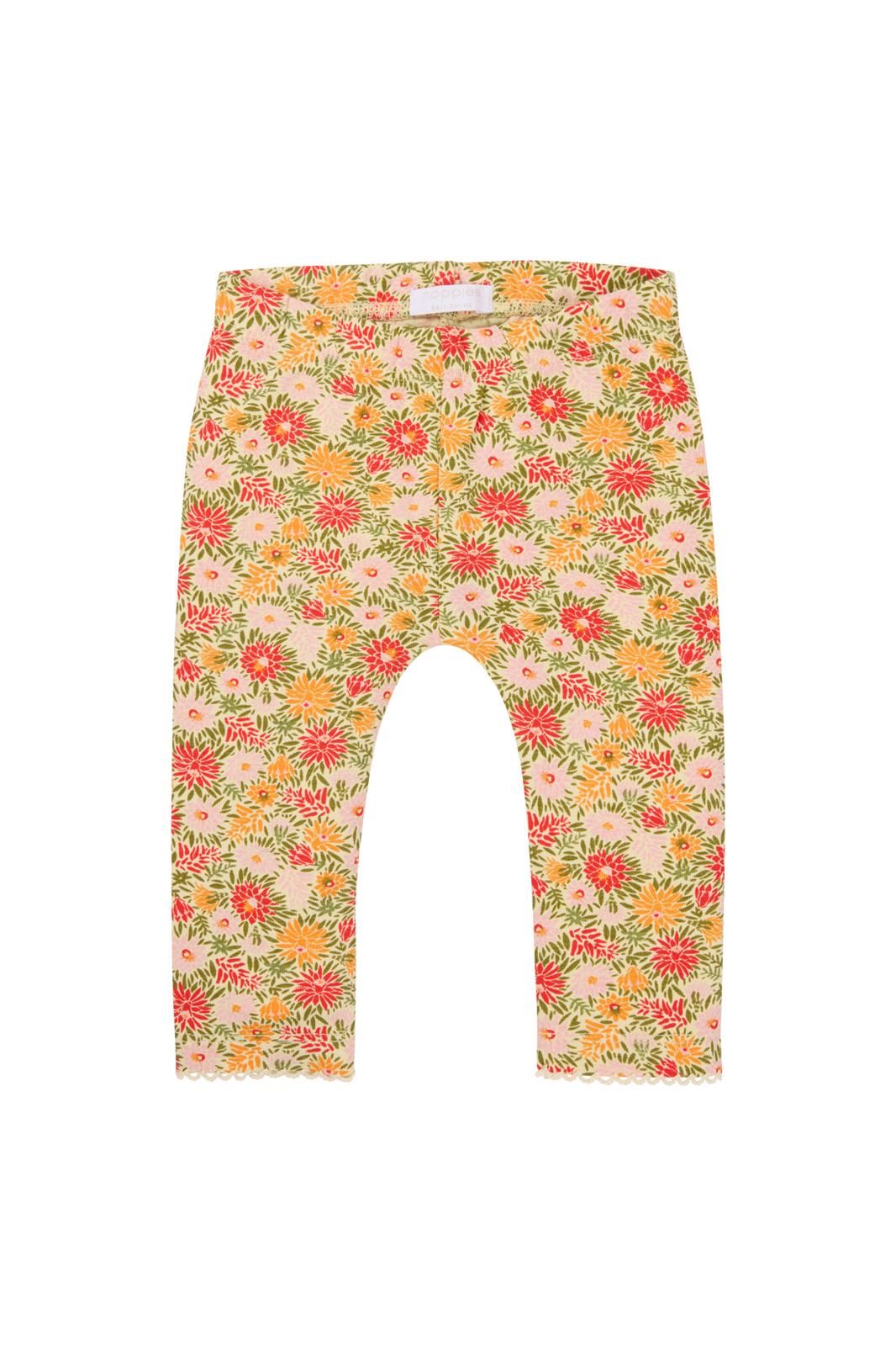 Noppies Baby Legging Milwaukie - Floral pattern Orange