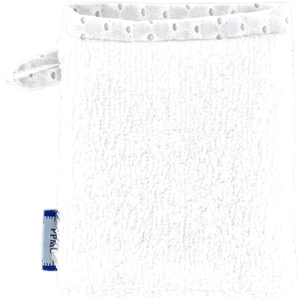 Mini-Gant Démaquillant Broderie Anglaise